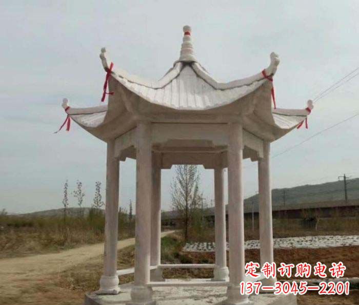 保定凉亭雕塑定制--领雕塑