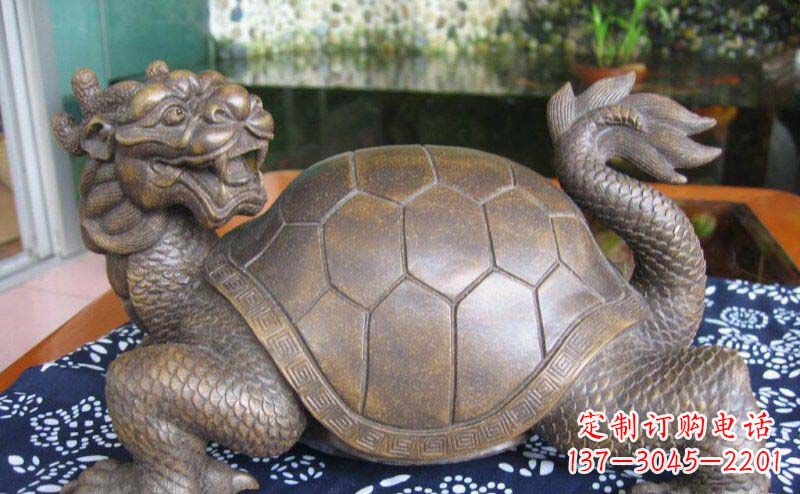 保定龙龟古代神兽铜雕