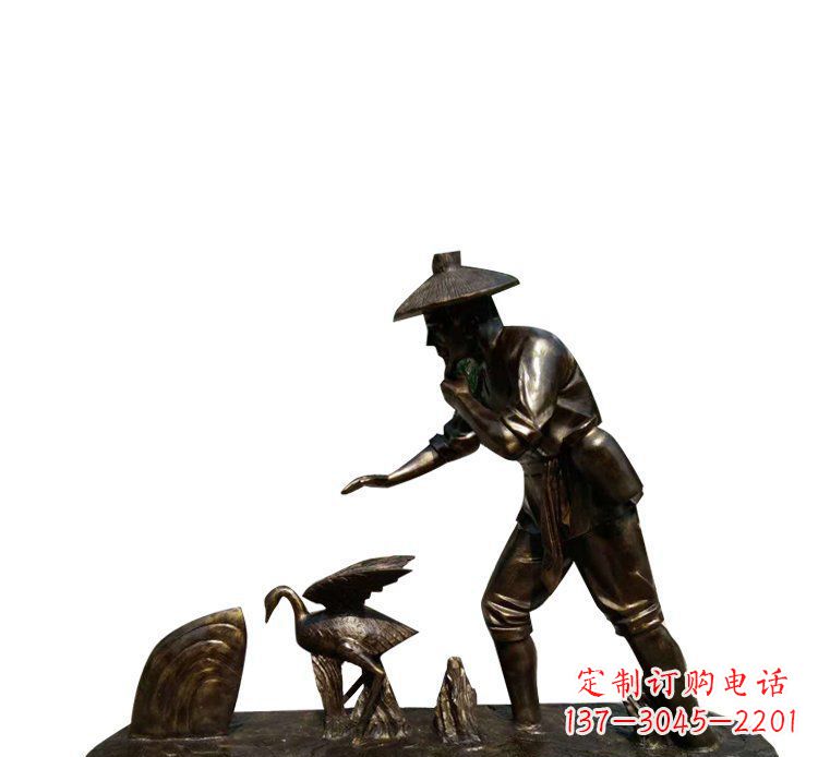 保定精湛工艺,精致鸬鹚雕塑