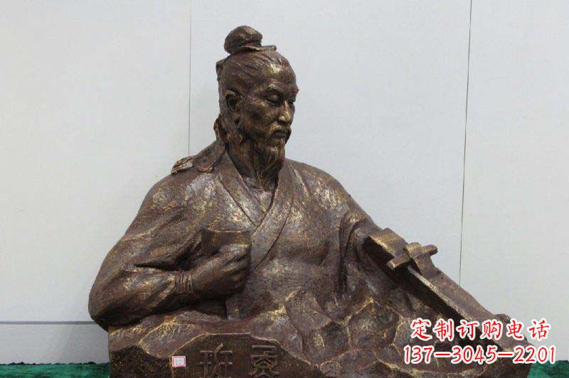保定鲁班雕塑,古代名人铜雕定制