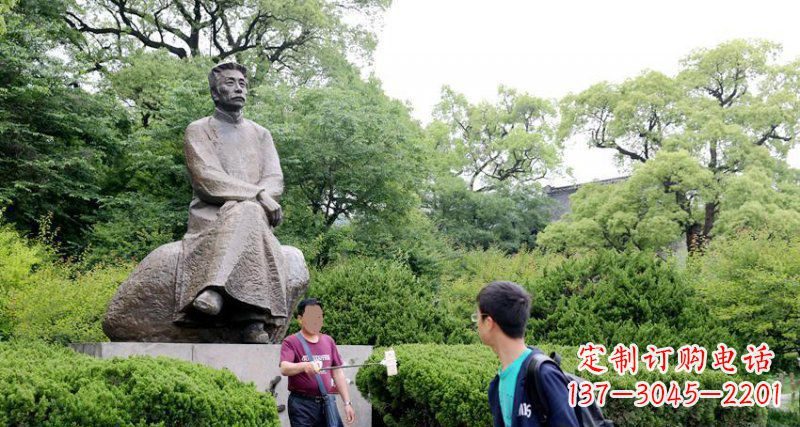 保定鲁迅铜雕,艺术品级的文化符号