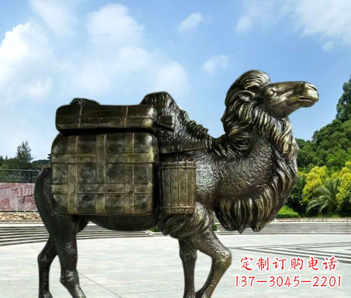保定铜骆驼雕塑:让传统的艺术回归