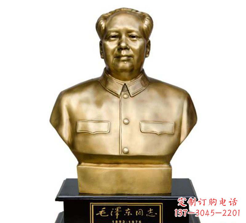 保定毛泽东头像铜雕,让您近距离感受伟人的气质