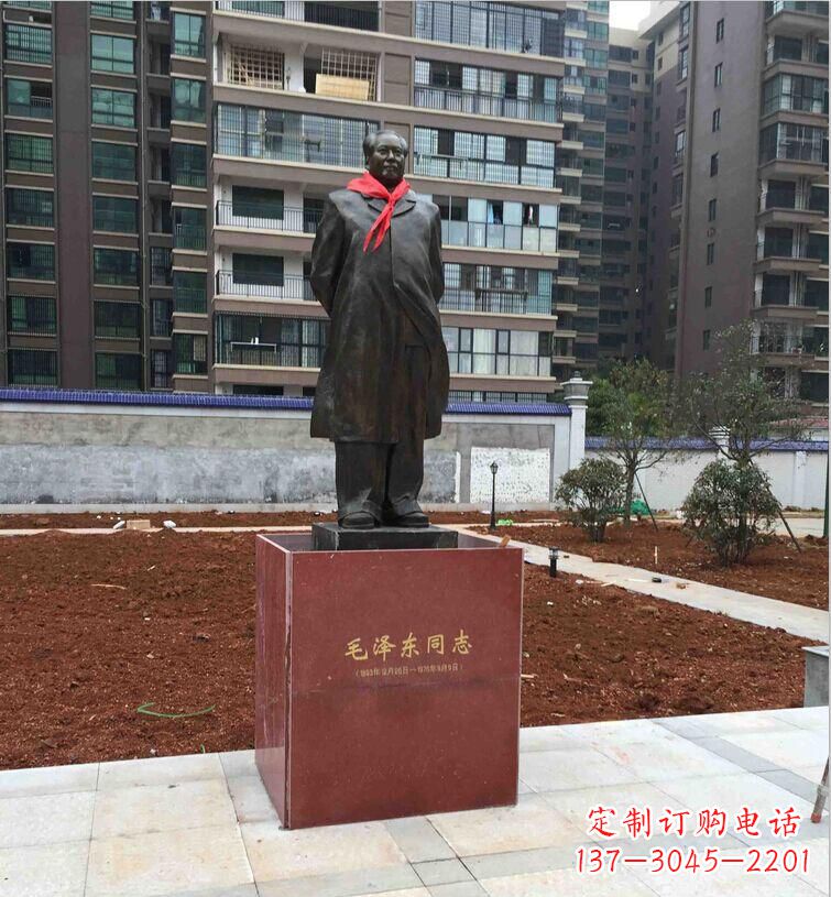 保定毛泽东铜雕
