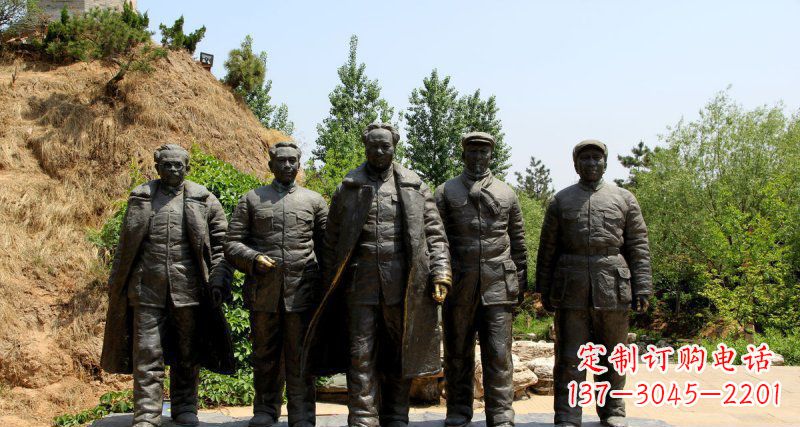 保定传承历史,永记心间——中领雕塑毛主席人物铜雕