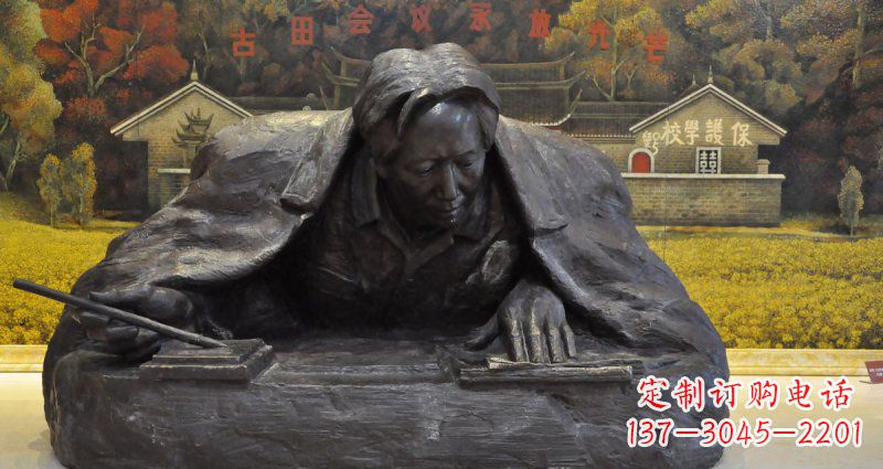 保定雕刻毛主席专属铜雕