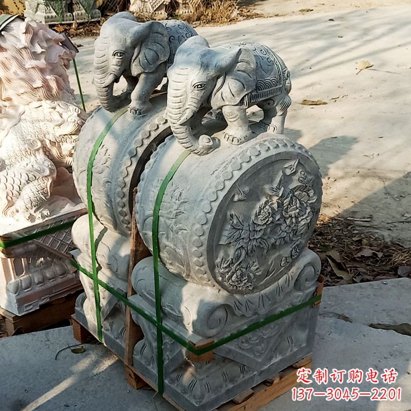 保定为您的大门增添重量感-中领雕塑石雕貔貅