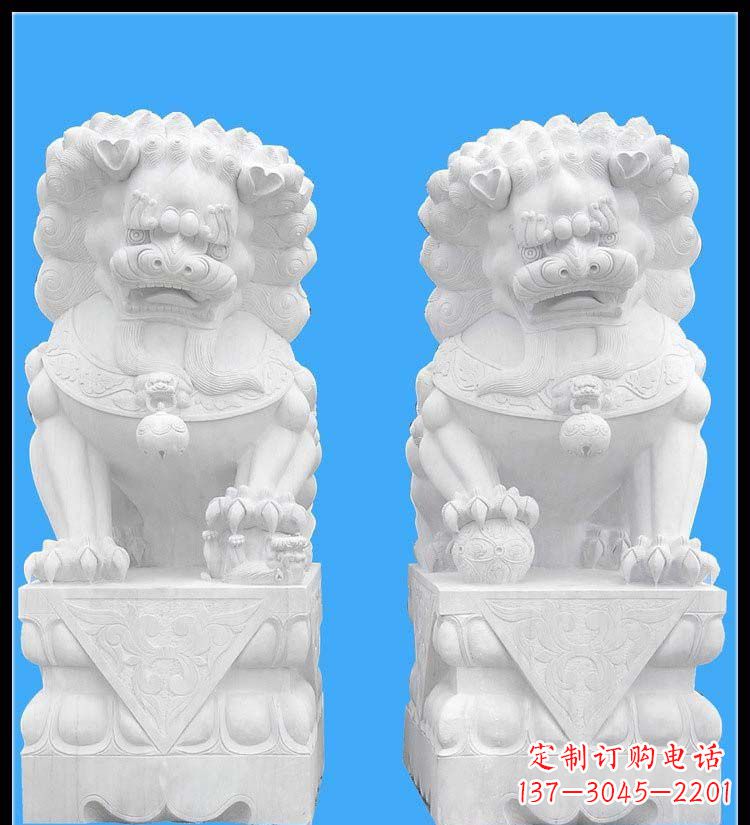 保定狮子雕塑,魅力体现宏伟大气