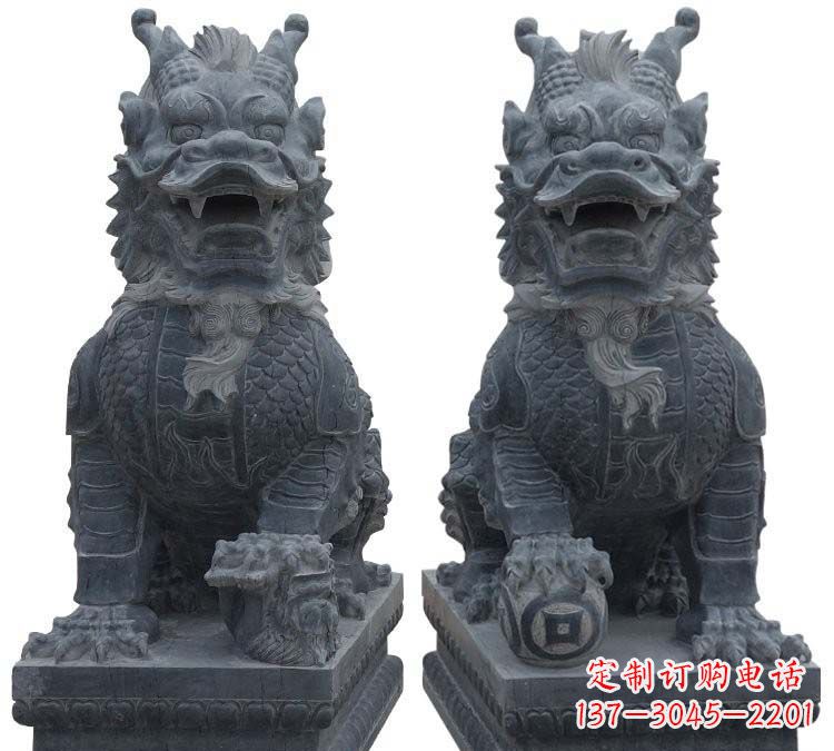 保定传统文化精灵--石雕麒麟