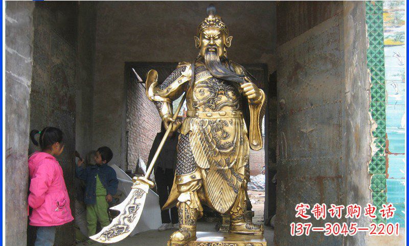 保定铸魂关公雕塑,让古老传说继续传承