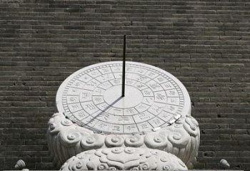 保定花岗岩古代计时器日晷雕塑