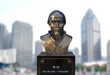 保定享受至尊荣耀，拥有华佗雕塑头像