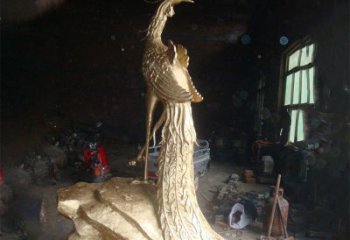 保定精美制作的孔雀雕塑