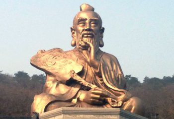 保定真谛雕塑·老子铜雕像，传承中国文化