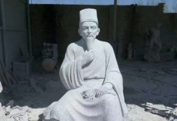 保定精美绝伦的李时珍坐式雕塑