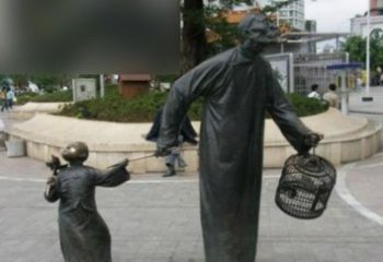保定中领雕塑：铸造艺术，传承美好，给你精致精美的儿童铜雕