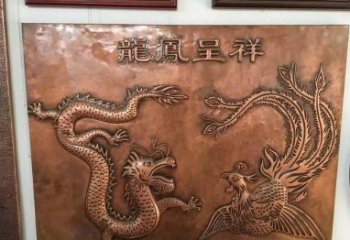 保定中领雕塑|传统铜雕龙凤精美雕塑