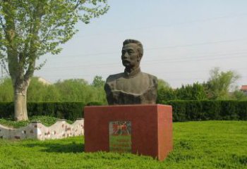 保定鲁迅胸像近代名人铜雕，荟萃中国精神精髓