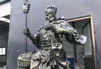 保定高雅典雅的关公铜雕