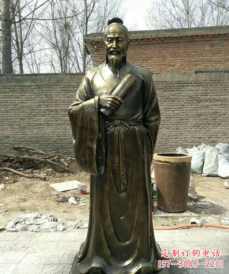保定领雕塑:以张仲景铜雕为典范的传统工艺