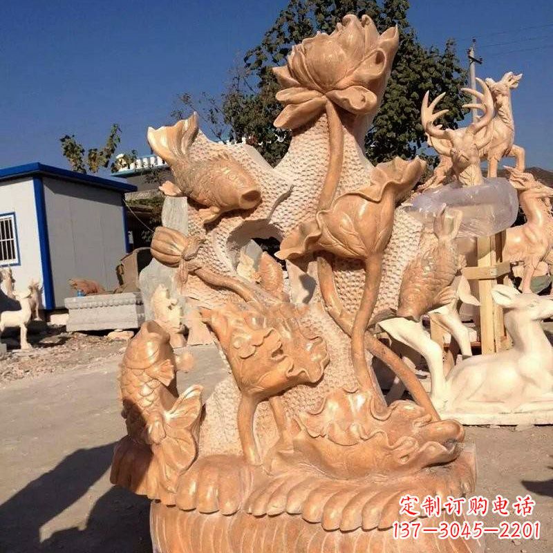 保定精美而独特的莲花石雕展现家居美学