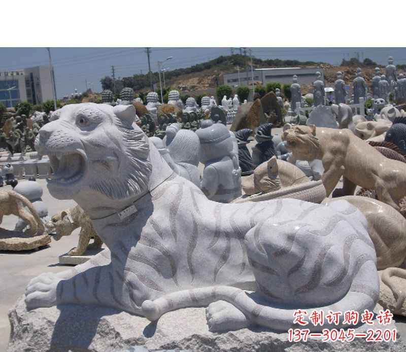 保定专业雕刻精美的老虎石雕