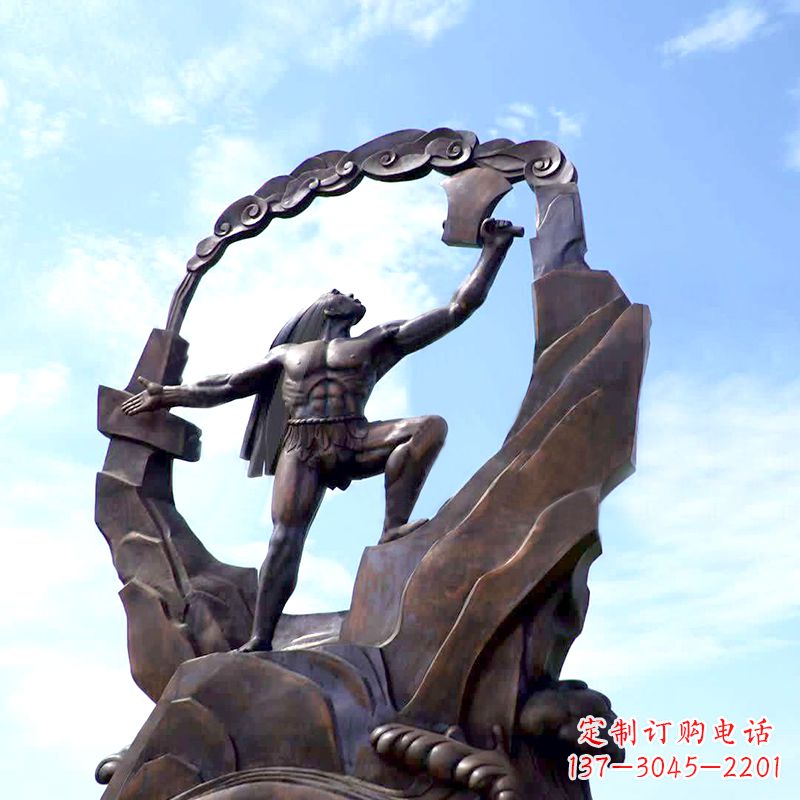 保定盘古开天大型景观雕塑
