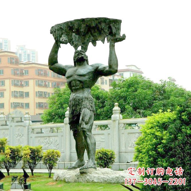 保定盘古开天景观雕塑