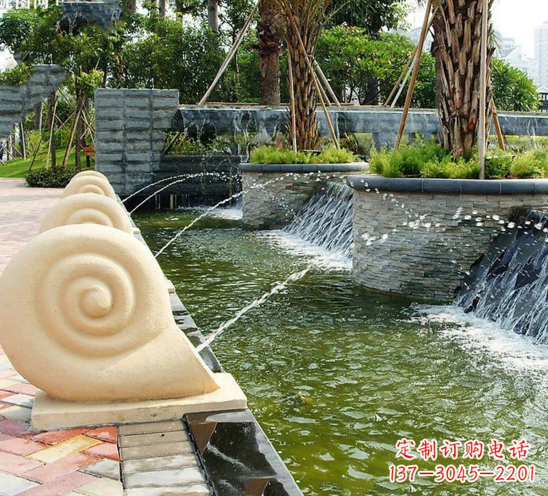 保定蜗牛石雕塑|带你走进自然的美丽