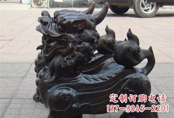 保定貔貅辟邪神兽铜雕