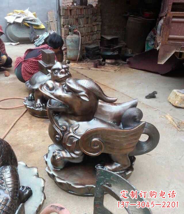 保定中领雕塑貔貅铜雕高雅非凡
