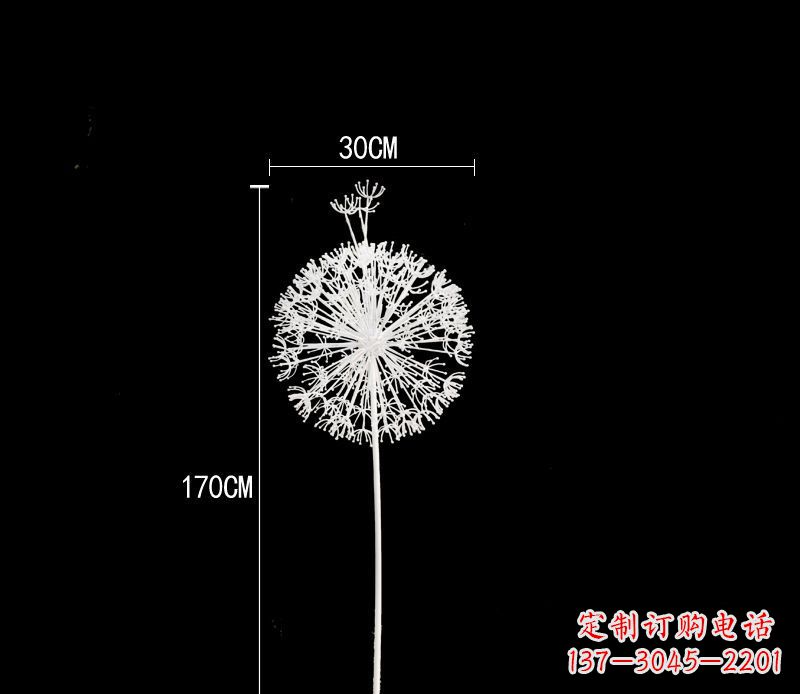 保定美观耐用的不锈钢蒲公英雕塑