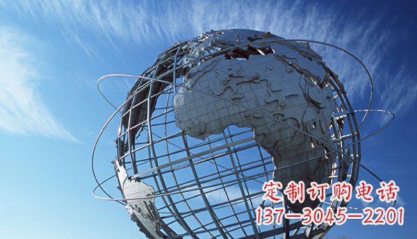 保定精致的不锈钢地球雕塑