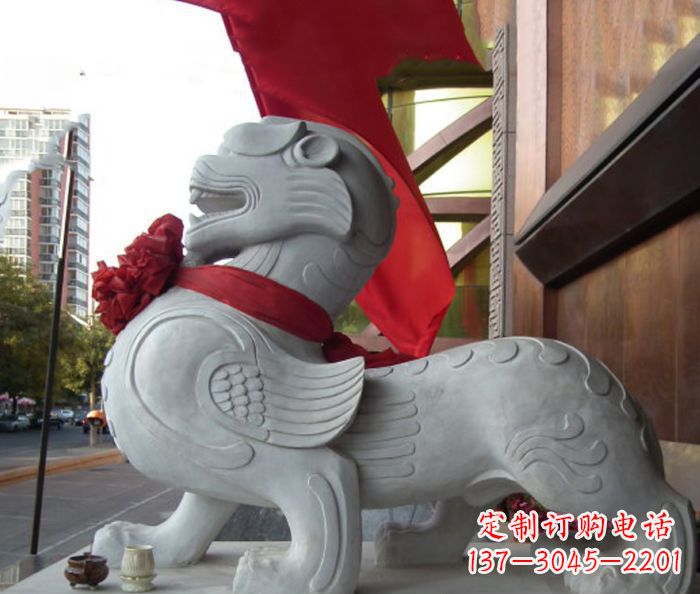 保定中领雕塑的貔貅石雕,祈福安康守护您的家