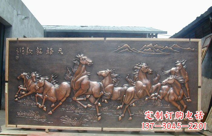 保定中领雕塑:古典造型的精美马雕塑