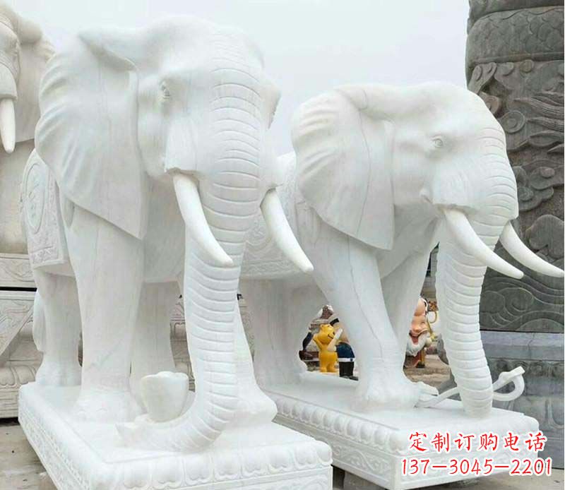 保定拥有大象雕塑,尽享优雅生活