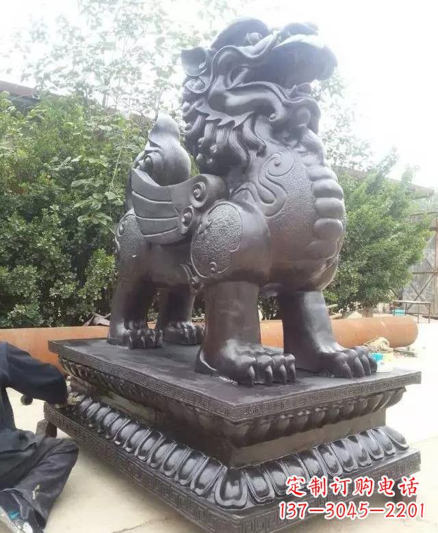 保定打造传统艺术象征——精美貔貅雕塑