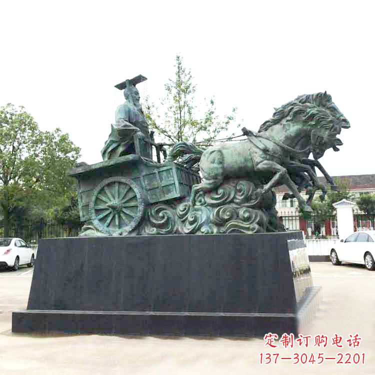 保定秦始皇雕塑,震撼历史魅力
