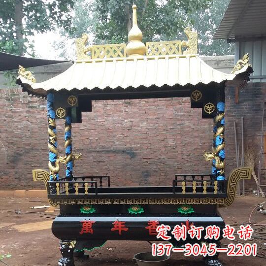 保定琴书侣文铜香炉|传承文雅风韵
