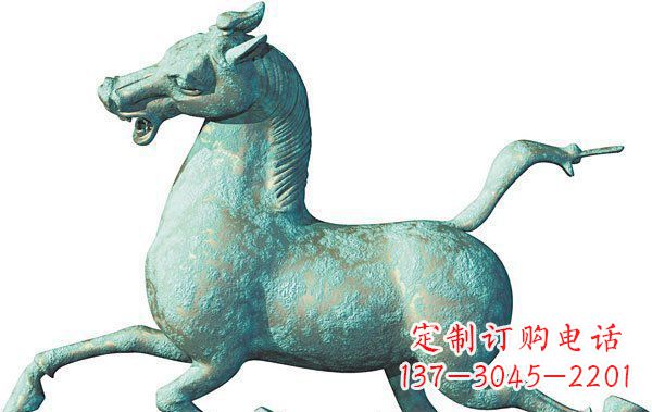 保定青铜马踏飞燕雕塑 (2)