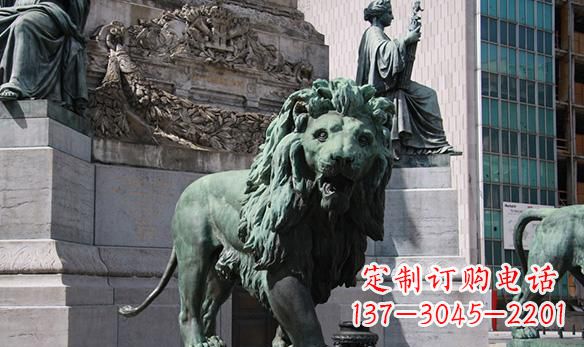 保定传承传统工艺,狮子雕塑精品上市