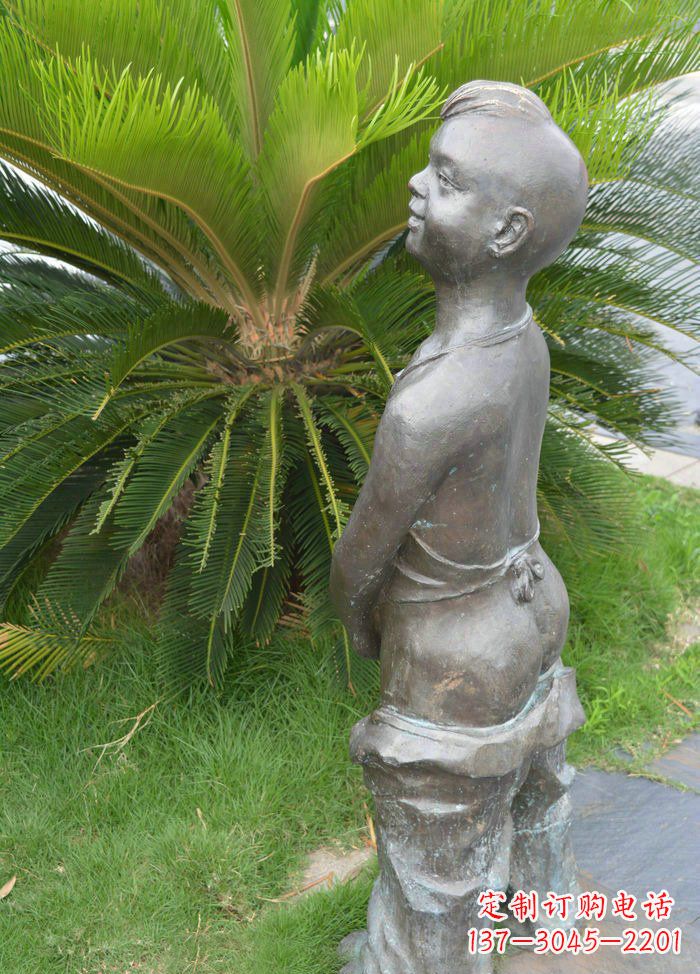 保定中领雕塑:呈现活力少年心情的雕塑