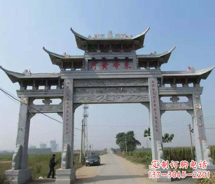保定精品牌坊石雕,令您赞叹不已
