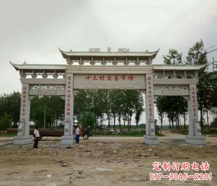 保定精美石牌坊雕塑，令你惊艳无比