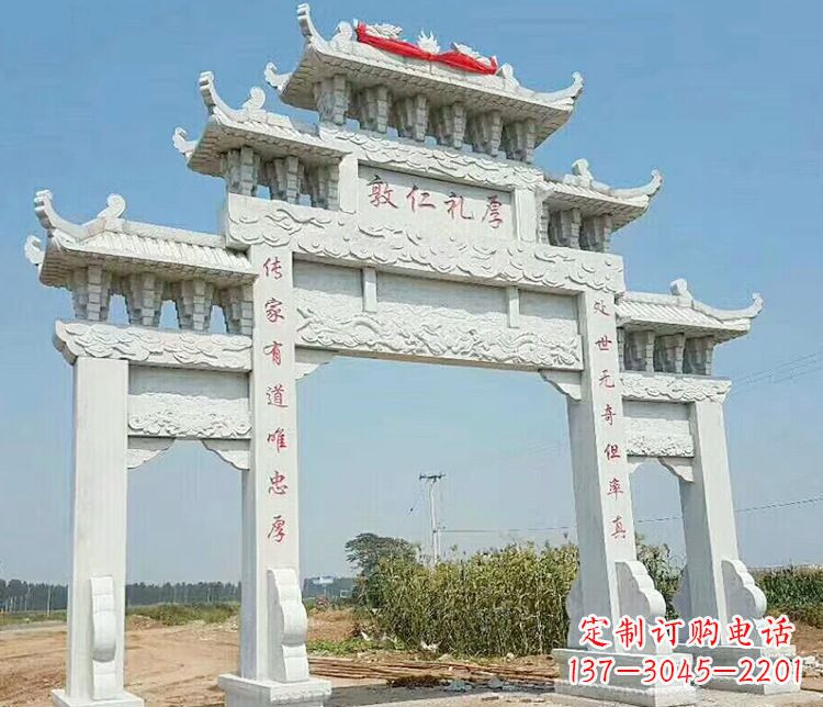保定牌坊石雕，装点你的生活