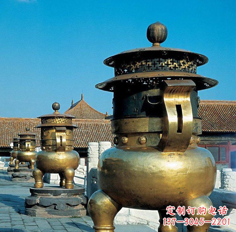 保定专业的三足香炉雕塑