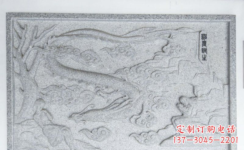 保定大理石龙雕塑，神有其形