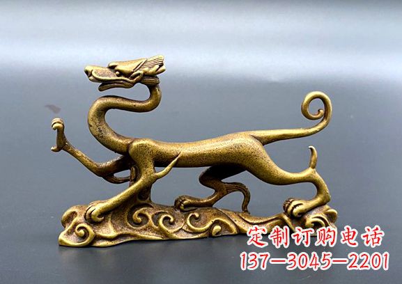 保定精美青龙雕塑深受艺术爱好者欢迎