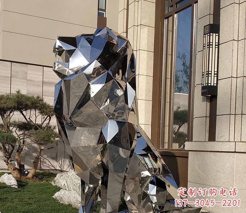 保定狮子雕塑门口摆件