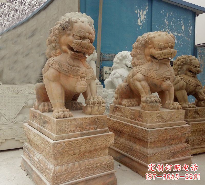 保定专业定制狮子雕塑,高品质打造艺术精品